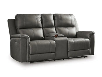 Beryton Power Reclining Loveseat with Console