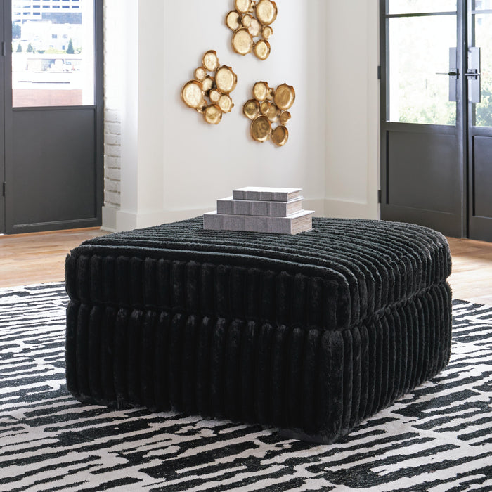 Midnight-Madness Oversized Accent Ottoman - Smart Rent To Own (PA) - Multi Location