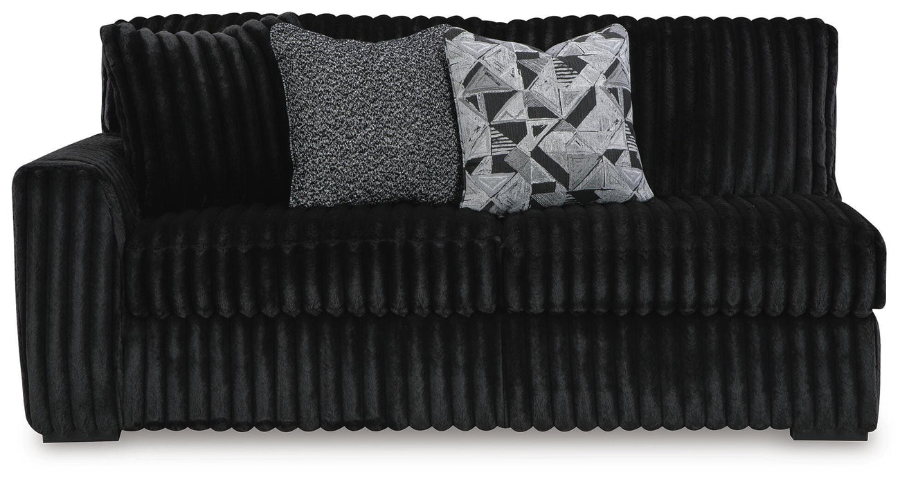 Midnight-Madness Sectional Sofa with Chaise