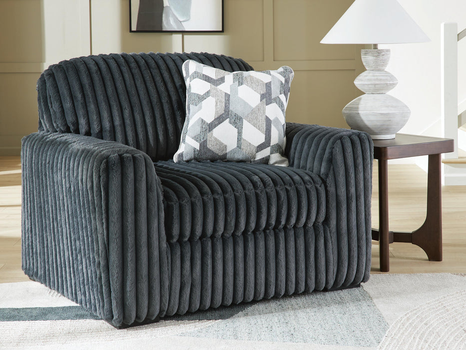 Midnight-Madness Oversized Chair - Smart Rent To Own (PA) - Multi Location