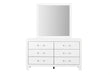 Luccia White Bed Group with LED