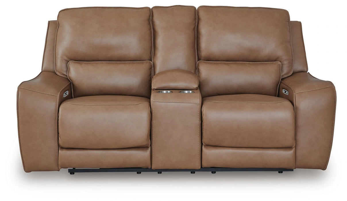 Silverbrooke Power Reclining Loveseat with Console