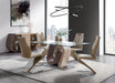 D4126N Dining Table and 8 Dining Chairs