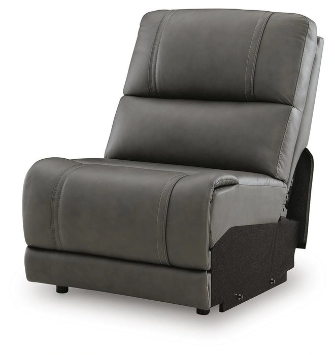 5Z-Harrenhurst Power Sectional Reclining Sofa
