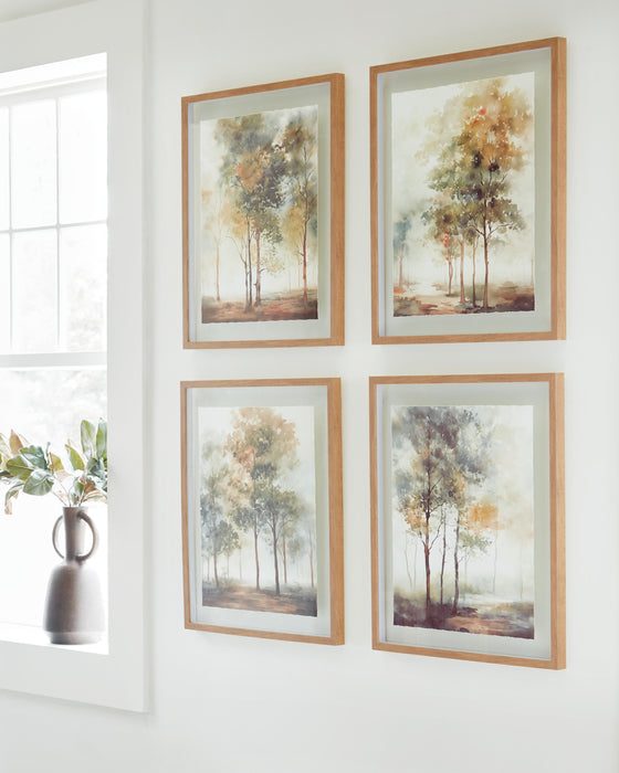 Bryneford Wall Art (Set of 4) - Smart Rent To Own (PA) - Multi Location