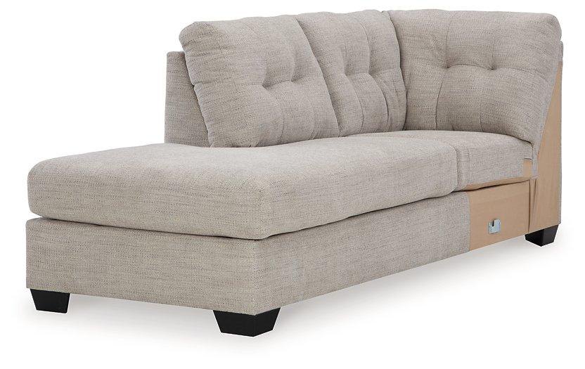 Mahoney 2-Piece Sleeper Sectional with Chaise