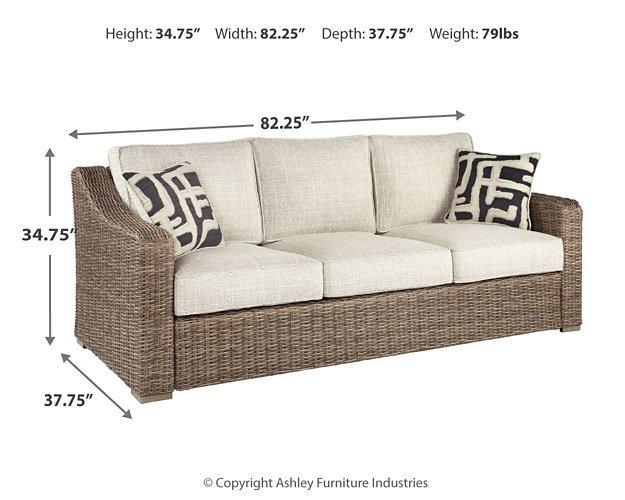 Beachcroft Beachcroft Nuvella Sofa with Coffee and End Table