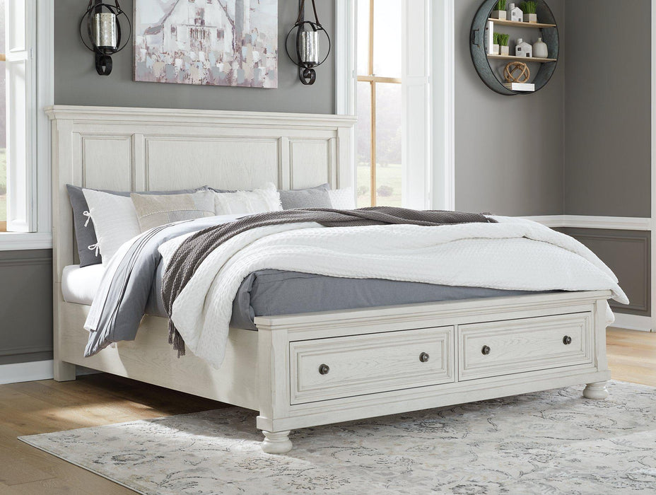 Robbinsdale Panel Storage Bed