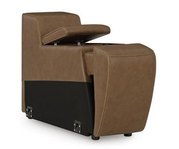 Rally-Up Power Reclining Sectional Loveseat with Console