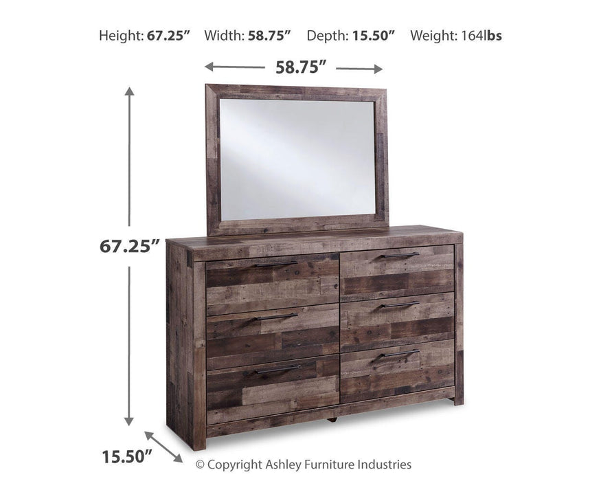 Derekson Dresser and Mirror - Smart Rent To Own (PA) - Multi Location