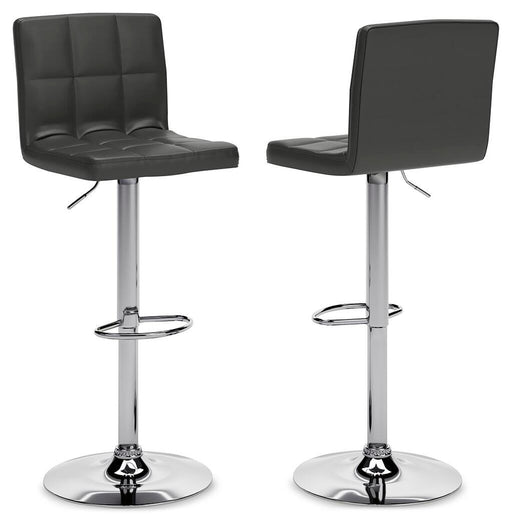 Bellatier Adjustable Height Bar Stool - Smart Rent To Own (PA) - Multi Location