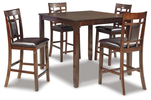 Bennox Counter Height Dining Table and Bar Stools (Set of 5) - Smart Rent To Own (PA) - Multi Location