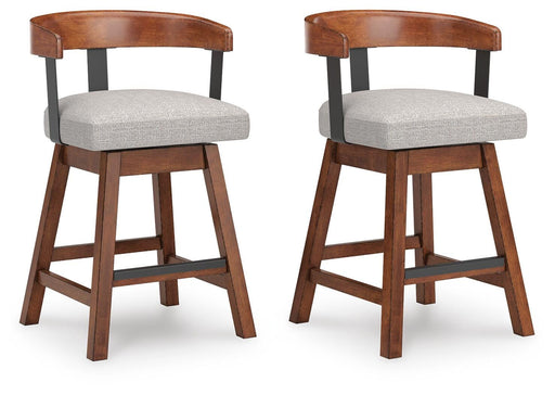 Ralene Counter Height Barstool (Set of 2) - Smart Rent To Own (PA) - Multi Location