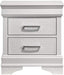 Galaxy Home Brooklyn 2 Drawer Nightstand in White GHF-733569236305 image