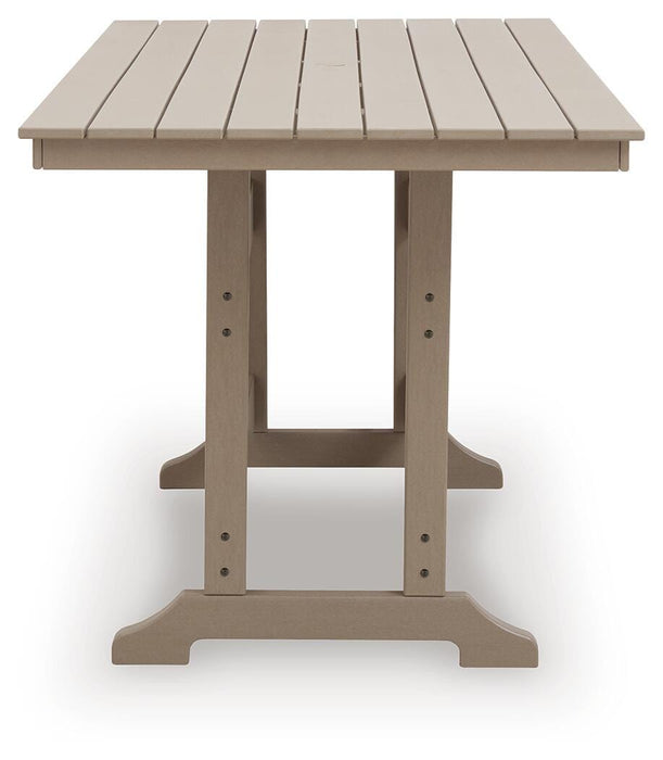 Sandy Dune Outdoor Counter Height Dining Table