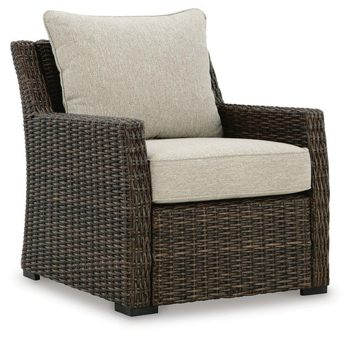 Brook Ranch Outdoor Lounge Chair with Cushion - Smart Rent To Own (PA) - Multi Location