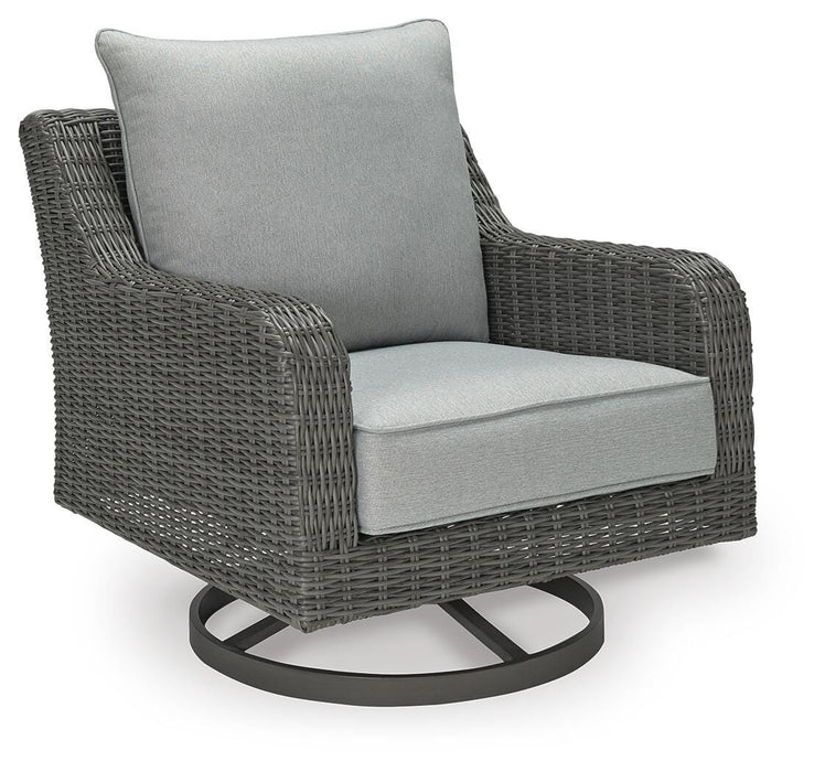 Elite Park Outdoor Swivel Lounge with Cushion