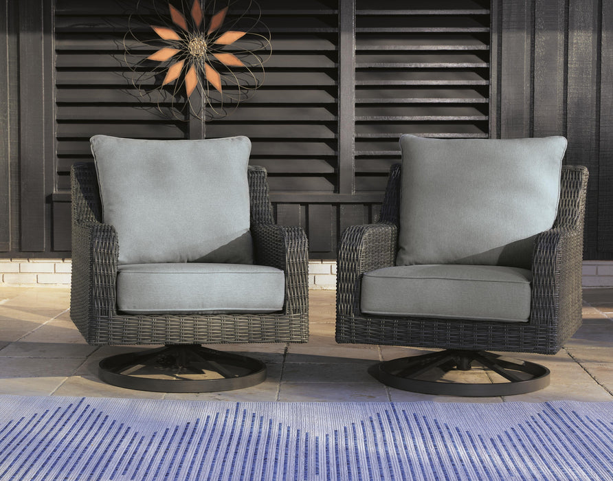 Elite Park Outdoor Swivel Lounge with Cushion