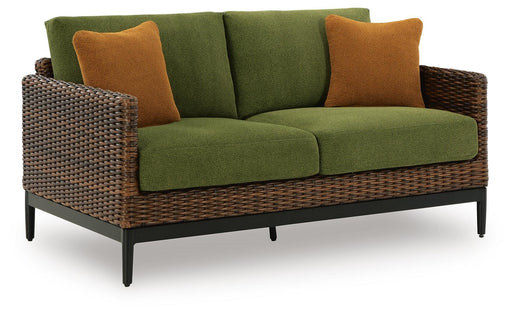 Horizon Hall Outdoor Loveseat with Cushion - Smart Rent To Own (PA) - Multi Location