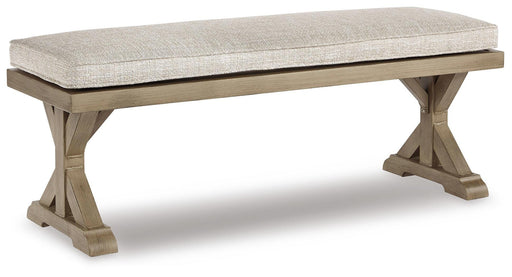 Beachcroft Outdoor Bench with Cushion - Smart Rent To Own (PA) - Multi Location
