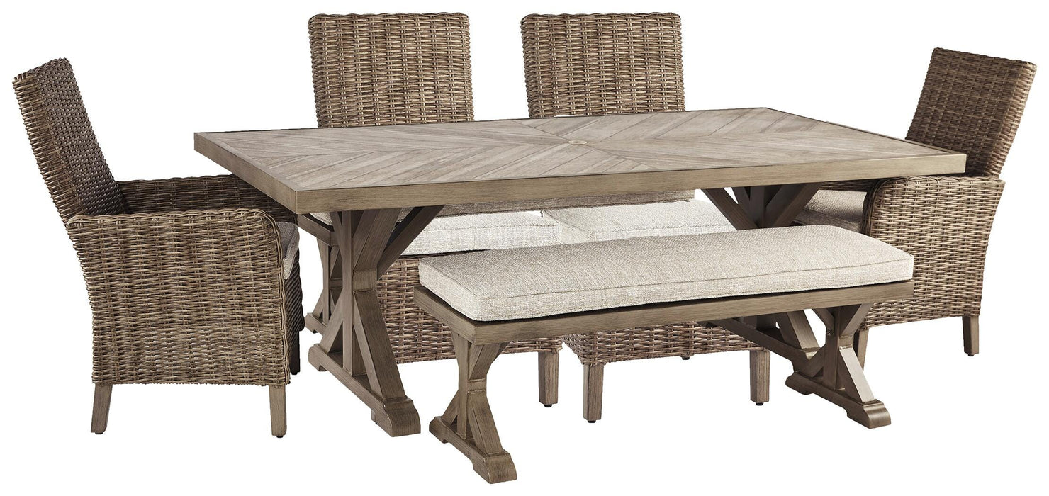 Beachcroft Outdoor Dining Set - Smart Rent To Own (PA) - Multi Location
