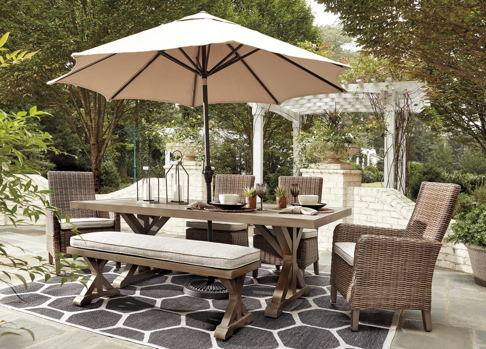 Beachcroft Outdoor Dining Set - Smart Rent To Own (PA) - Multi Location