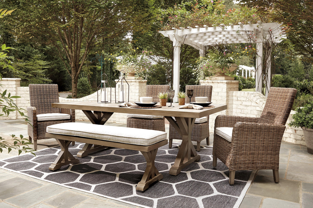 Beachcroft Outdoor Dining Set - Smart Rent To Own (PA) - Multi Location