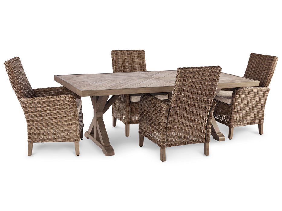 Beachcroft Outdoor Dining Set - Smart Rent To Own (PA) - Multi Location