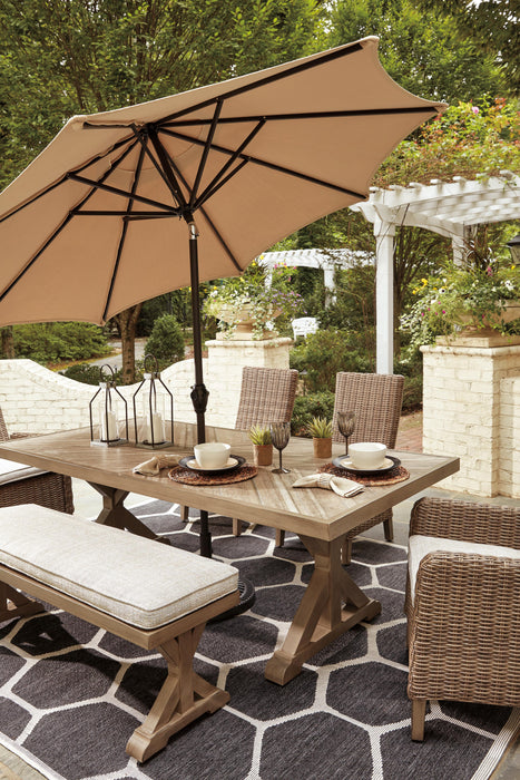 Beachcroft Outdoor Dining Set - Smart Rent To Own (PA) - Multi Location