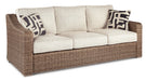 Beachcroft Outdoor Sofa, Lounge Chairs and Fire Pit - Smart Rent To Own (PA) - Multi Location