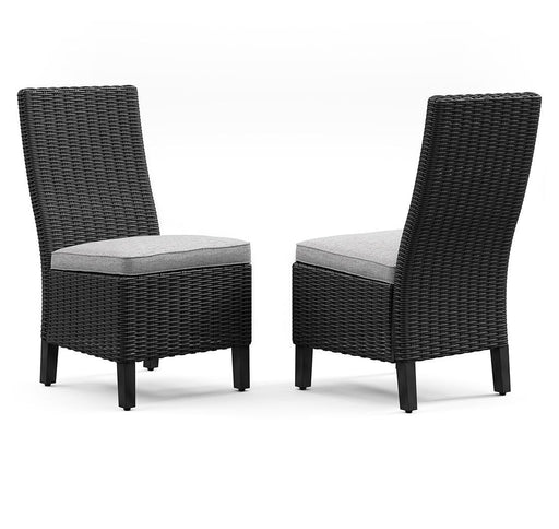 Beachcroft Outdoor Side Chair with Cushion (Set of 2) - Smart Rent To Own (PA) - Multi Location