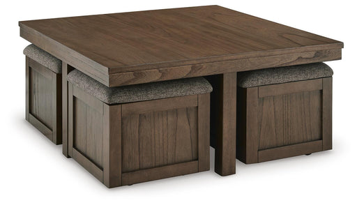 Boardernest Coffee Table with 4 Stools - Smart Rent To Own (PA) - Multi Location