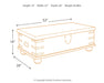 Carynhurst Coffee Table with Lift Top - Smart Rent To Own (PA) - Multi Location