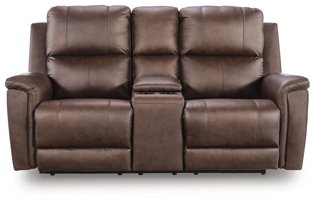 Beryton Power Reclining Loveseat with Console