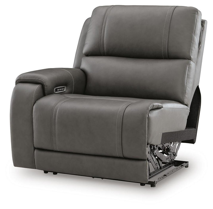 5Z-Harrenhurst Power Reclining Sectional Loveseat