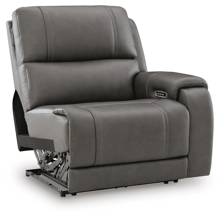 5Z-Harrenhurst Power Reclining Sectional Loveseat