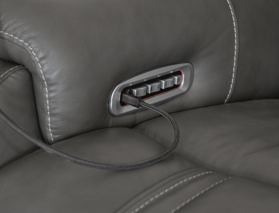 5Z-Harrenhurst Power Reclining Sectional