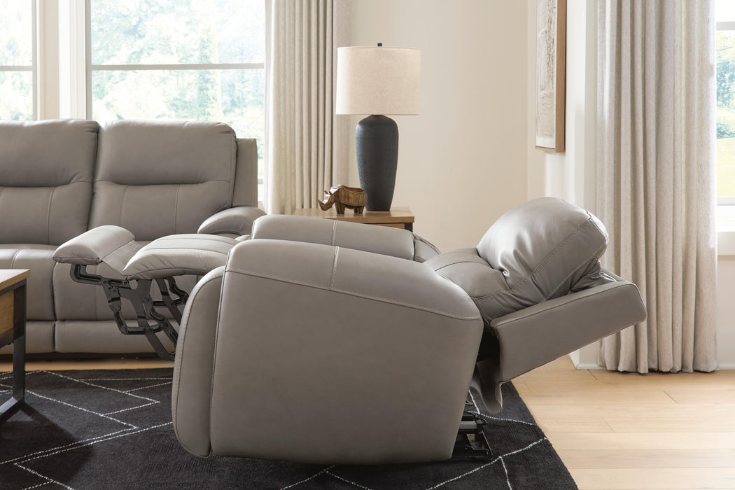 Trendsetter Power Reclining Loveseat with Audio Seating