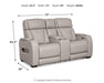 Boyington Power Reclining Loveseat with Console - Smart Rent To Own (PA) - Multi Location