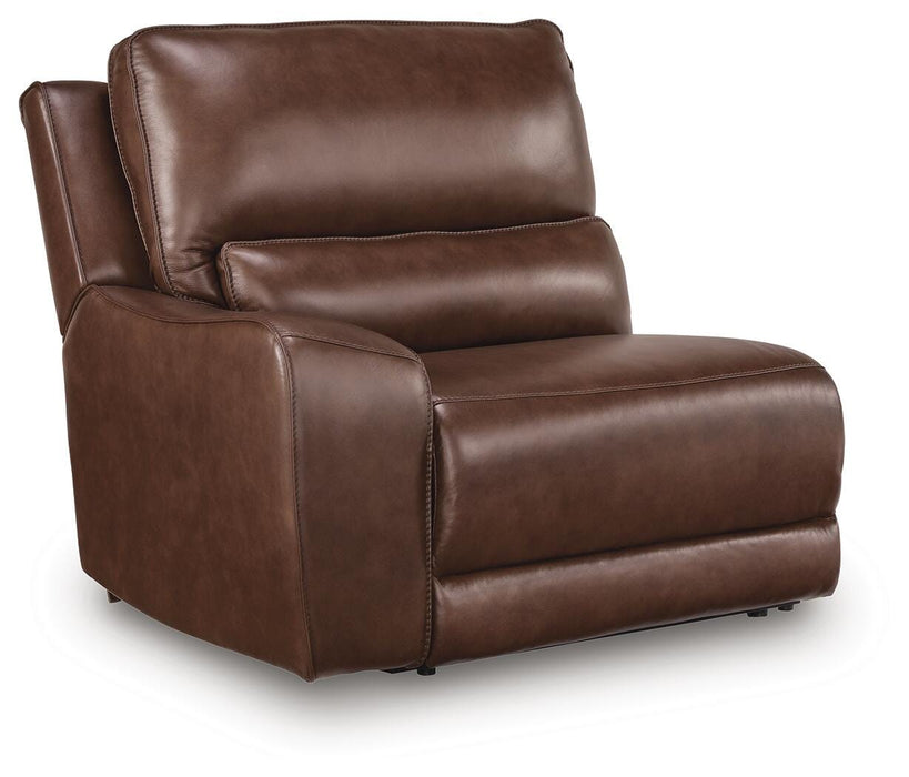 Silverbrooke Reclining Sectional with Chaise and Storage Console