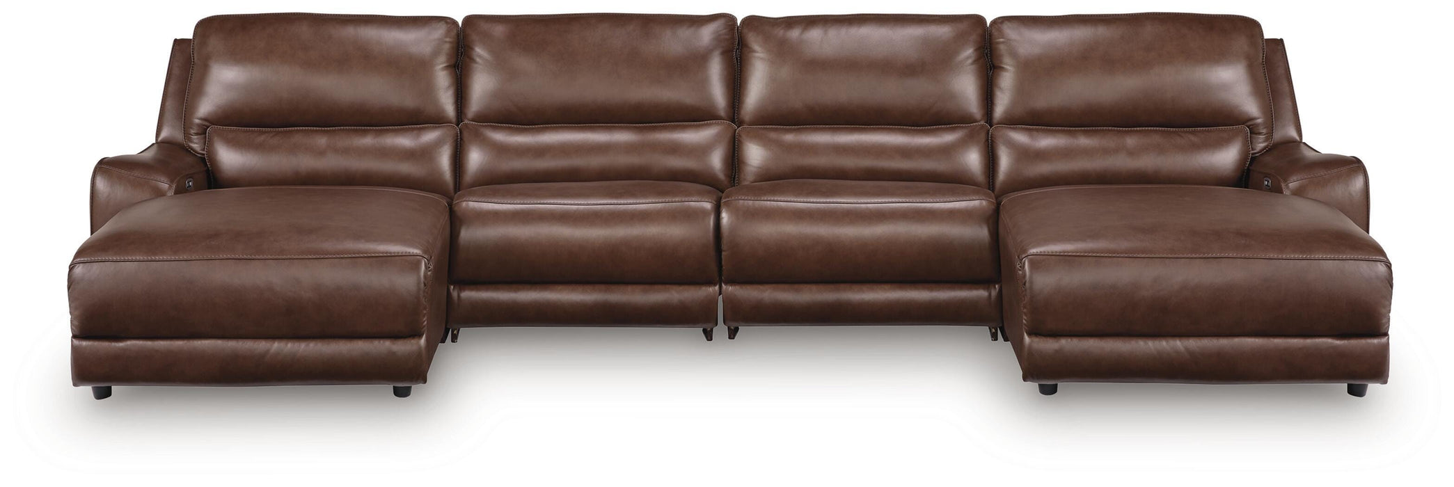Silverbrooke Reclining Sectional with Double Chaise