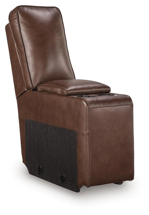 Silverbrooke Reclining Sectional with Chaise and Storage Consoles