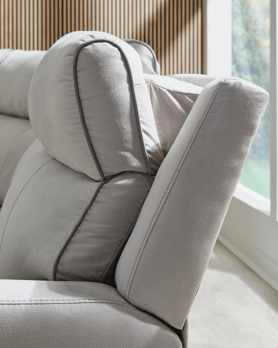 Grafton Pike Reclining Sectional with Storage Console