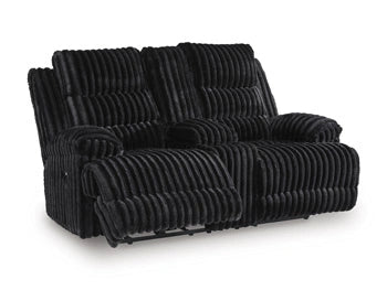 Technique Power Reclining Loveseat with Console