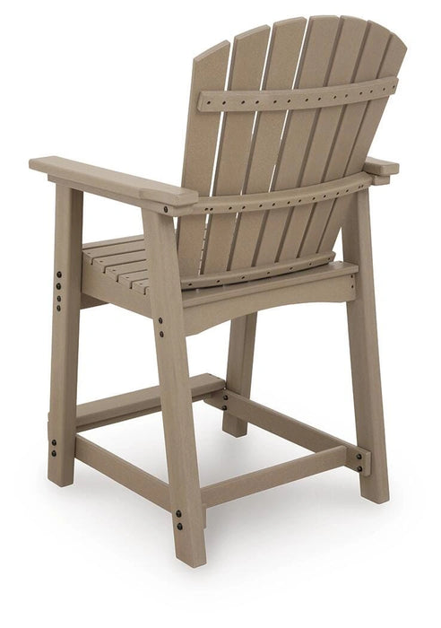 Sandy Dune Outdoor Counter Height Bar Stool (Set of 2)