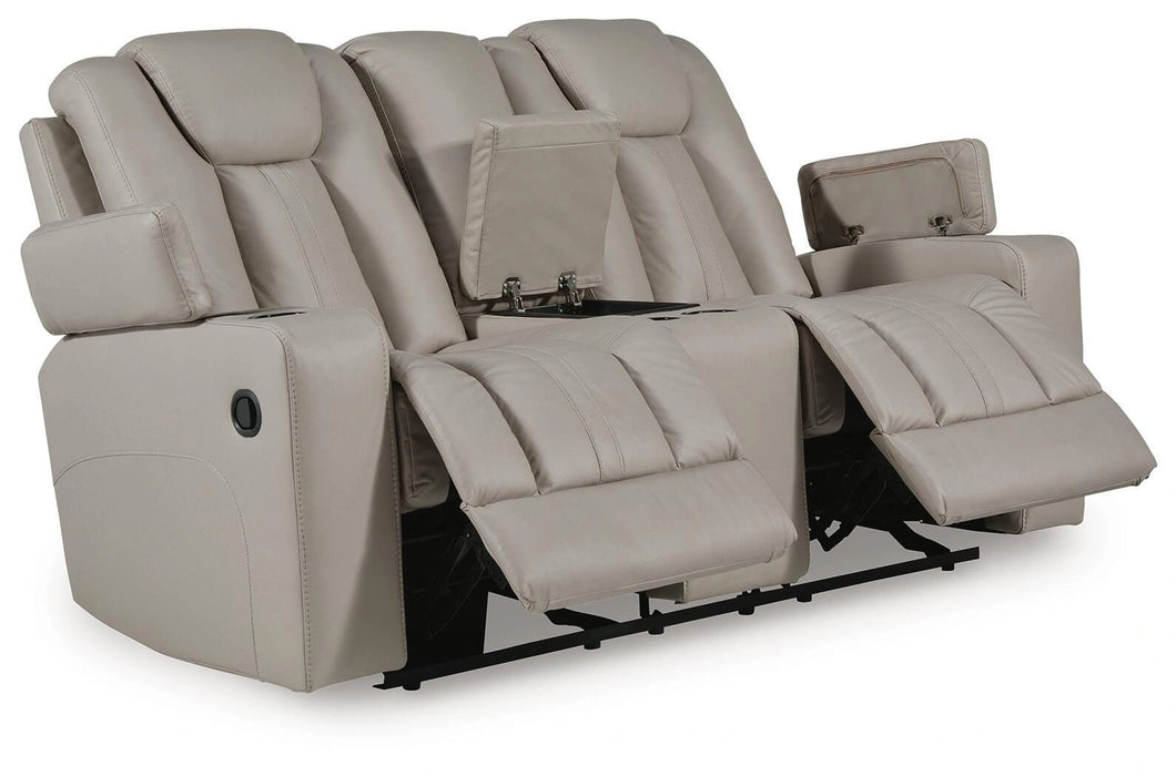 Next Move Glider Reclining Loveseat with Console