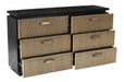 Galaxy Home Allure Dresser in Black image