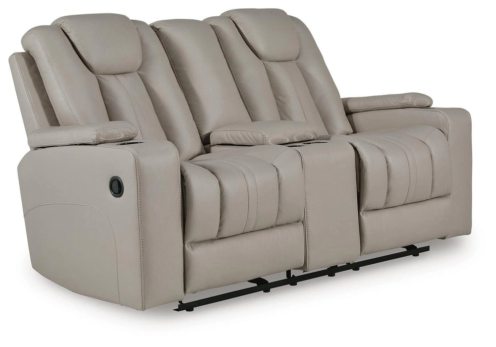 Next Move Glider Reclining Loveseat with Console