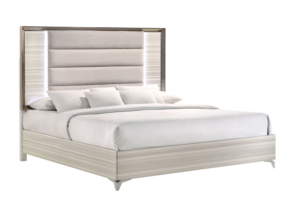 Zambrano White Bed Group
