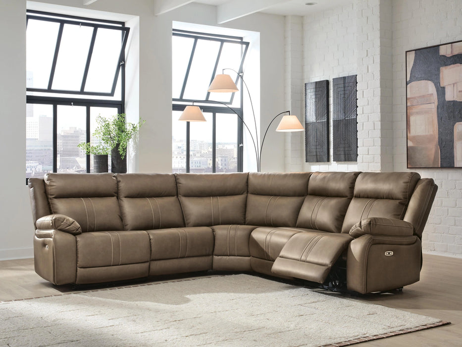 Max-Media Power Reclining Sectional